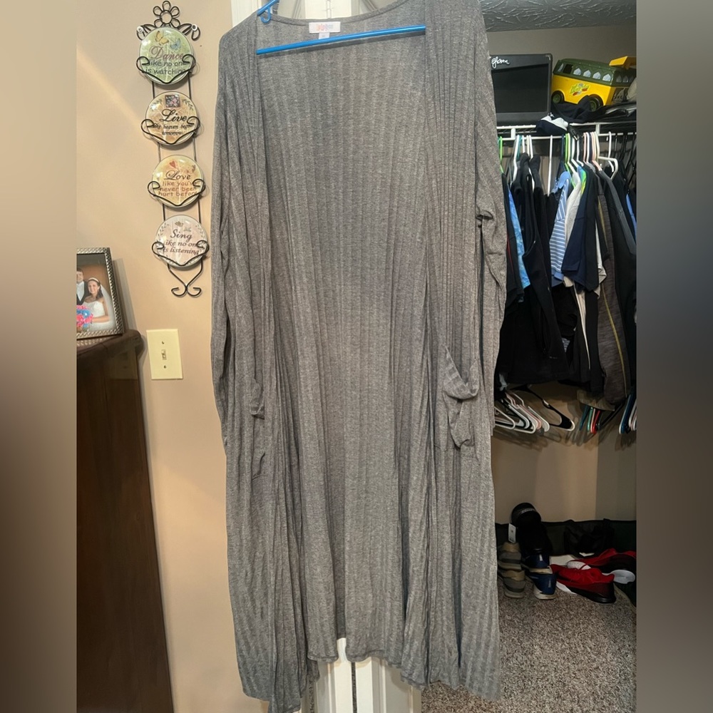 Lularoe size xlarge waffle knit cardigan